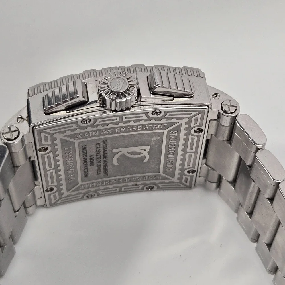 Renato Stallion Chronograph Yellow Dial Stainless Steel Limited Edition Watch